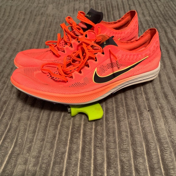 Size 9 - lightly worn Nike ZoomX Dragonfly Bright Mango 2020 - Picture 2 of 13